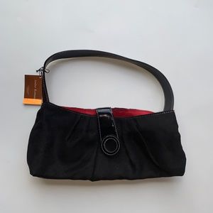 Black Victoria’s Secret fleece/leather Purse